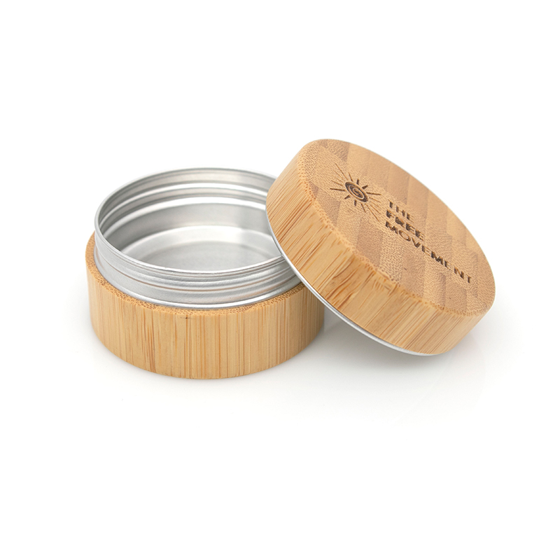 5g 15g 30g 50g 100g Opakowanie kosmetyczne Kształt cylindra Bambusowa drewniana butelka na krem do twarzy z wewnętrznym aluminiowym słoiczkiem 5g 15g 30g 50g 100g Opakowanie kosmetyczne Kształt cylindra Bambusowa drewniana butelka na krem do twarzy z wewnętrznym aluminiowym słoiczkiem