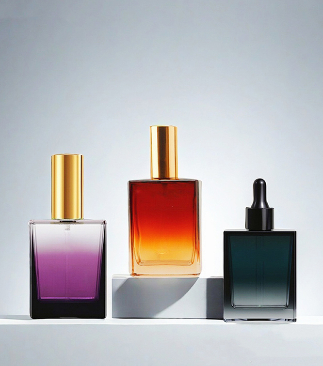 Szklana butelka kosmetyczna