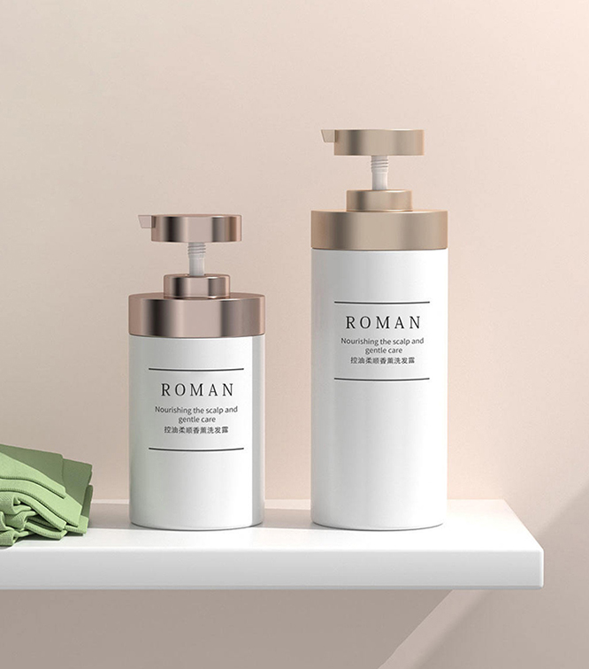 Plastikowa butelka do pielęgnacji skóry