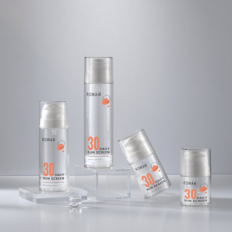 15 ml 30 ml 50 ml 100 ml 120 ml Przezroczysty biały Airless Opakowanie z pompką Butelka do pielęgnacji skóry Serum Olejek do ciała