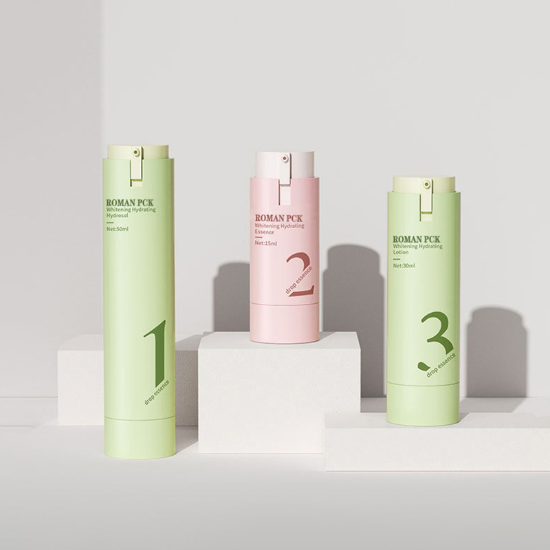 Butelka z pompką bezpowietrzną 15 ml 30 ml 50 ml Pojemnik na kosmetyki wielokrotnego użytku Najlepsze podkłady i serum do makijażu Butelka do pakowania pielęgnacji skóry