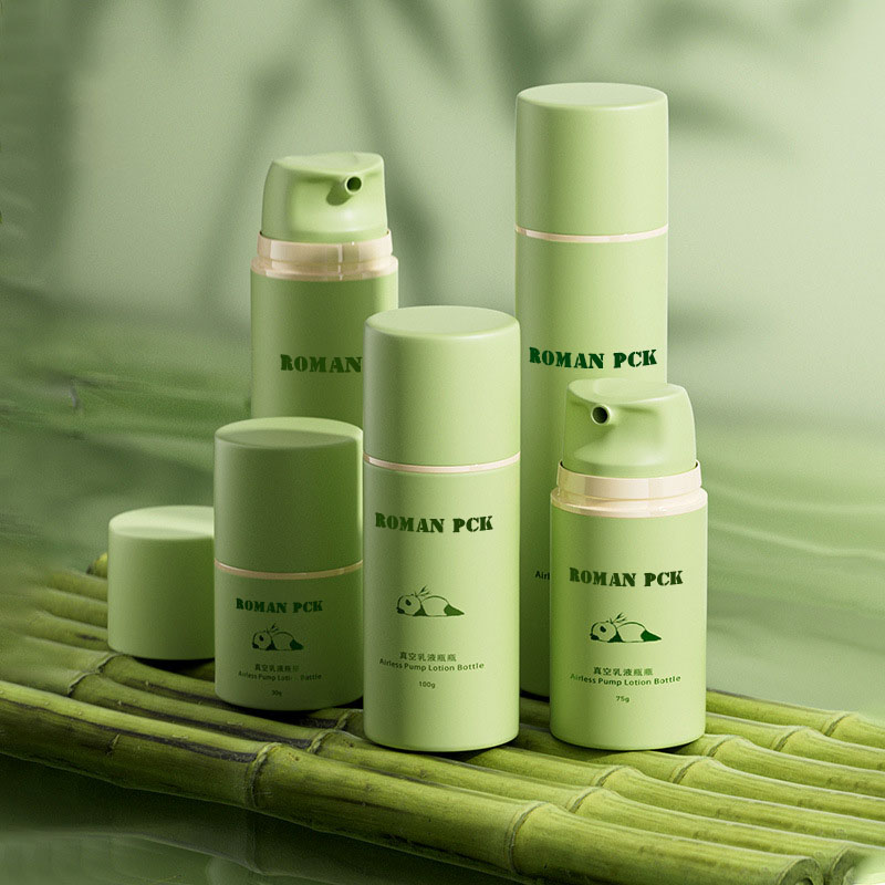Pusty podkład do podkładu do wielokrotnego napełniania Krem do twarzy Krem pod oczy Zestaw butelek bezpowietrznych Butelki z pompką bezpowietrzną Luksusowe opakowanie kosmetyczne