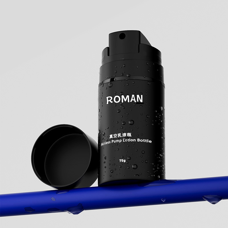 Matowa czarna butelka na balsam 15 ml 30 ml 50 ml 100 ml 120 ml 150 ml Pompka do esencji do pielęgnacji skóry Butelka bezpowietrzna do opakowań kosmetycznych Matowa czarna butelka na balsam 15 ml 30 ml 50 ml 100 ml 120 ml 150 ml Pompka do esencji do pielęgnacji skóry Butelka bezpowietrzna do opakowań kosmetycznych