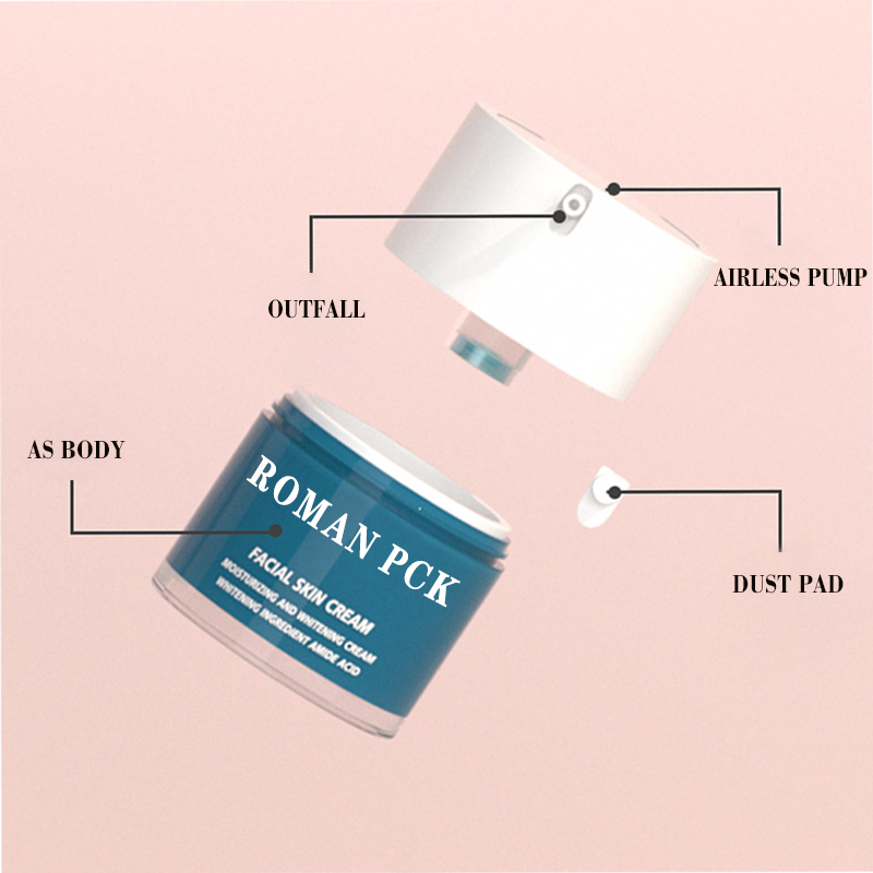 15g 30g 30ml 50ml 100ml Plastikowy krem do twarzy do pielęgnacji skóry Bezpowietrzny słoik z nakrętką AS do balsamu Essence Serum Cream 15g 30g 30ml 50ml 100ml Plastikowy krem do twarzy do pielęgnacji skóry Bezpowietrzny słoik z nakrętką AS do balsamu Essence Serum Cream