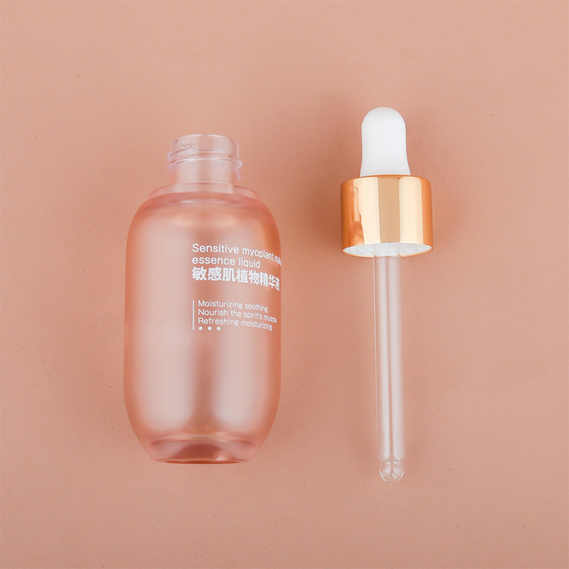 Butelka z olejkiem eterycznym do pielęgnacji skóry 1 uncja 2 uncje 4 uncje 100 ml 5 ml 10 ml 30 ml Green Bule Matowy kroplomierz nalewki Boston Plastikowa duża butelka na brzuch