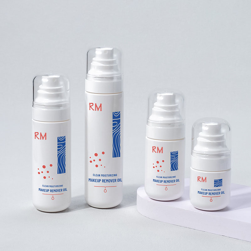 50 ml 80 ml 100 ml Pusty plastikowy biały kosmetyczny olejek do mycia PET Tonik do twarzy i ciała Mgiełka w sprayu