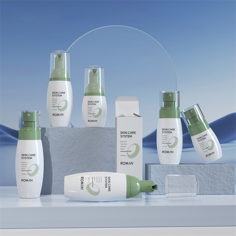 Spray do opalania 40 ml 60 ml 80 ml nawilżający toner PET pusta biała butelka z mgiełką do ciała do pielęgnacji skóry