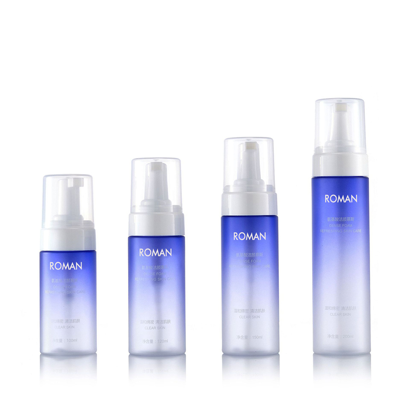 100 ml 120 ml 150 ml 200 ml PET Gradientowy niebieski kolor Pianka Dozownik mydła w płynie Butelka z pompką do spieniania Żel pod prysznic Butelka do mycia rąk Artykuły łazienkowe 100 ml 120 ml 150 ml 200 ml PET Gradientowy niebieski kolor Pianka Dozownik mydła w płynie Butelka z pompką do spieniania Żel pod prysznic Butelka do mycia rąk Artykuły łazienkowe