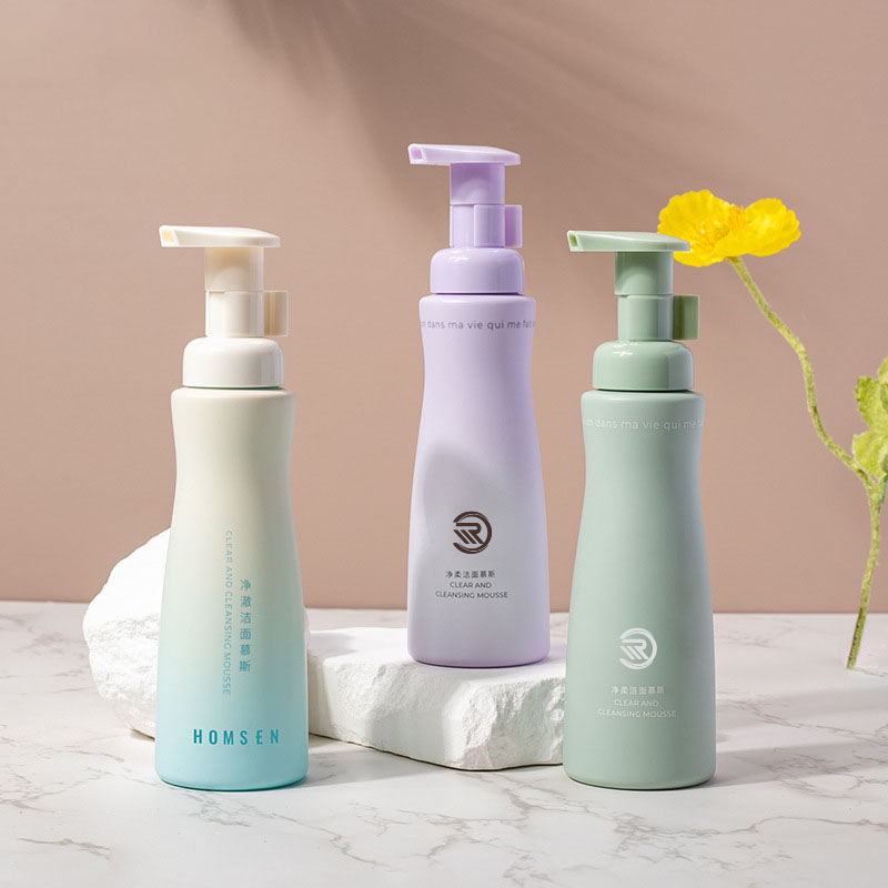 150ml 30-szyjkowa butelka z pianką PET z pianką szampon dla dzieci płyn do mycia ciała przylegająca do talii butelka do pielęgnacji ciała środek do czyszczenia opakowań