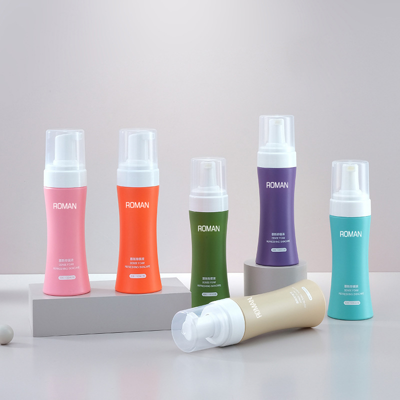 Płyn do mycia twarzy Środek dezynfekujący do rąk Płynna pianka Butelka z pianką 100 ml 120 ml 150 ml 200 ml Dozownik mydła w płynie Wąska talia Butelka z pianką