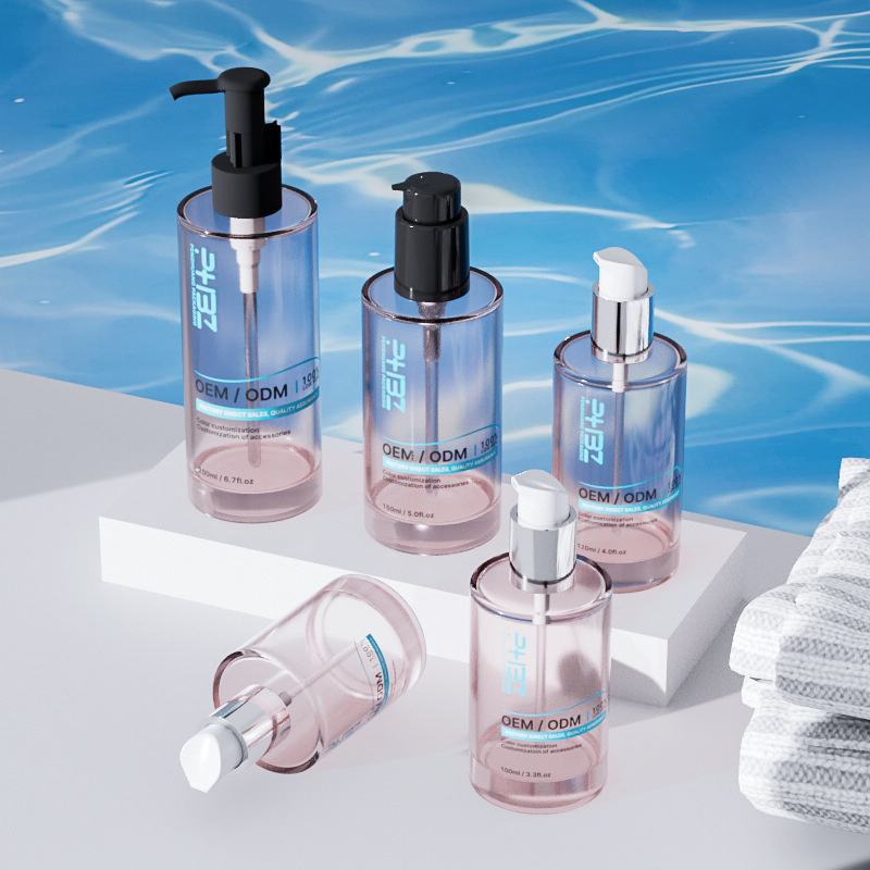 Szklana butelka na serum kosmetyczne o dużej pojemności z grubą podstawą Szklana butelka na serum kosmetyczne o dużej pojemności z grubą podstawą