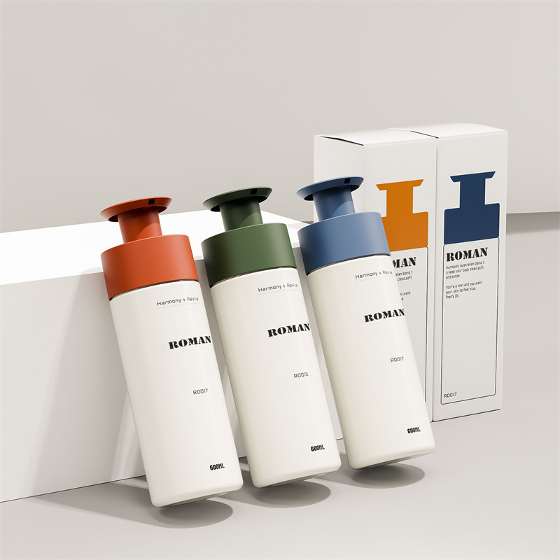 200ml 300ml 400ml 600ml PET plastikowe okrągłe butelki z pompką do szamponu balsam do mycia ciała płynne mydło do rąk opakowanie na żel pod prysznic 200ml 300ml 400ml 600ml PET plastikowe okrągłe butelki z pompką do szamponu balsam do mycia ciała płynne mydło do rąk opakowanie na żel pod prysznic