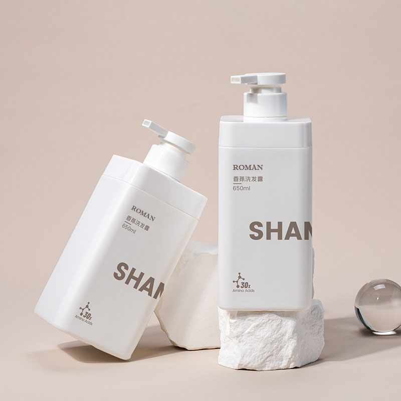 Nowy projekt prywatne logo matowy biały 650ml kwadratowy pusty plastikowy HDPE detergent do prania butelka z płynem 1L do szamponu żel pod prysznic Nowy projekt prywatne logo matowy biały 650ml kwadratowy pusty plastikowy HDPE detergent do prania butelka z płynem 1L do szamponu żel pod prysznic