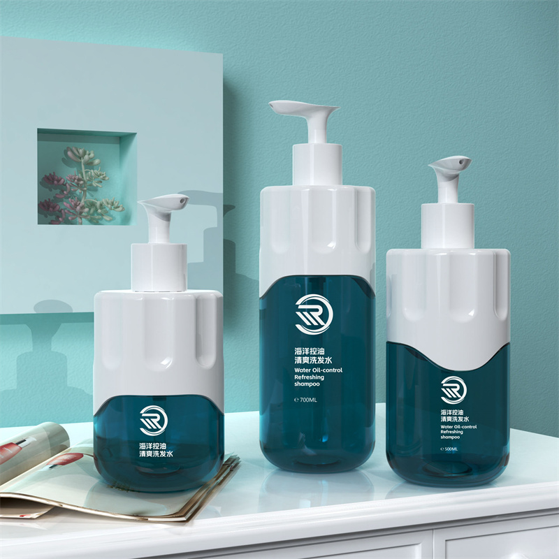PET PCR 10 uncji butelki na szampon 300 ml 500 ml 700 ml Premium balsam do ciała pielęgnacja skóry żel pod prysznic olejek do włosów opakowanie z pompką balsamu PET PCR 10 uncji butelki na szampon 300 ml 500 ml 700 ml Premium balsam do ciała pielęgnacja skóry żel pod prysznic olejek do włosów opakowanie z pompką balsamu