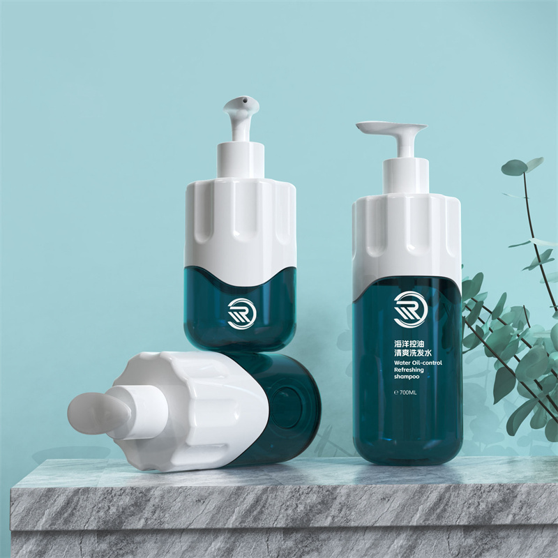 PET PCR 10 uncji butelki na szampon 300 ml 500 ml 700 ml Premium balsam do ciała pielęgnacja skóry żel pod prysznic olejek do włosów opakowanie z pompką balsamu PET PCR 10 uncji butelki na szampon 300 ml 500 ml 700 ml Premium balsam do ciała pielęgnacja skóry żel pod prysznic olejek do włosów opakowanie z pompką balsamu