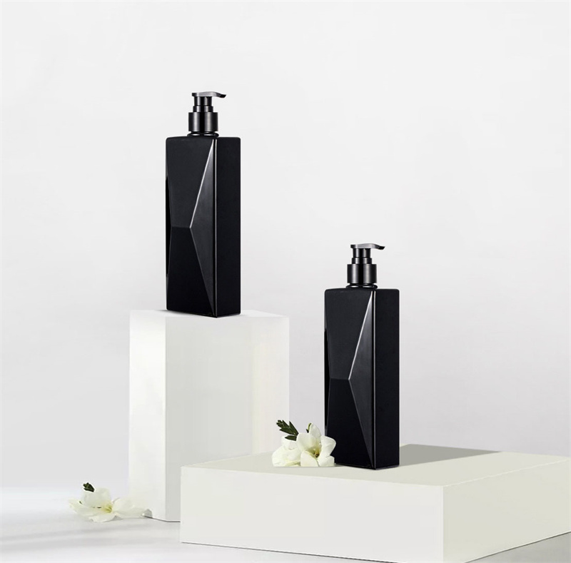 Stock 700ml koreański styl nieprzezroczyste plastikowe opakowanie szamponu do szamponu domowego o wysokim poziomie wyglądu butelka z płynem do mycia rąk