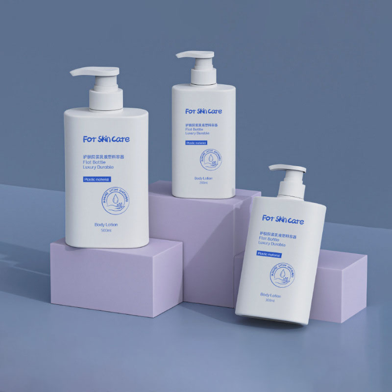 200 ml 300 ml 500 ml Prostokątna plastikowa butelka na szampon PET z zakrętką do masek na twarz Perfumy Olejki eteryczne Balsam Sztuczne rzęsy