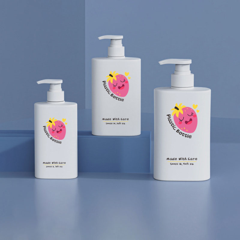 200 ml 300 ml 500 ml Prostokątna plastikowa butelka na szampon PET z zakrętką do masek na twarz Perfumy Olejki eteryczne Balsam Sztuczne rzęsy 200 ml 300 ml 500 ml Prostokątna plastikowa butelka na szampon PET z zakrętką do masek na twarz Perfumy Olejki eteryczne Balsam Sztuczne rzęsy