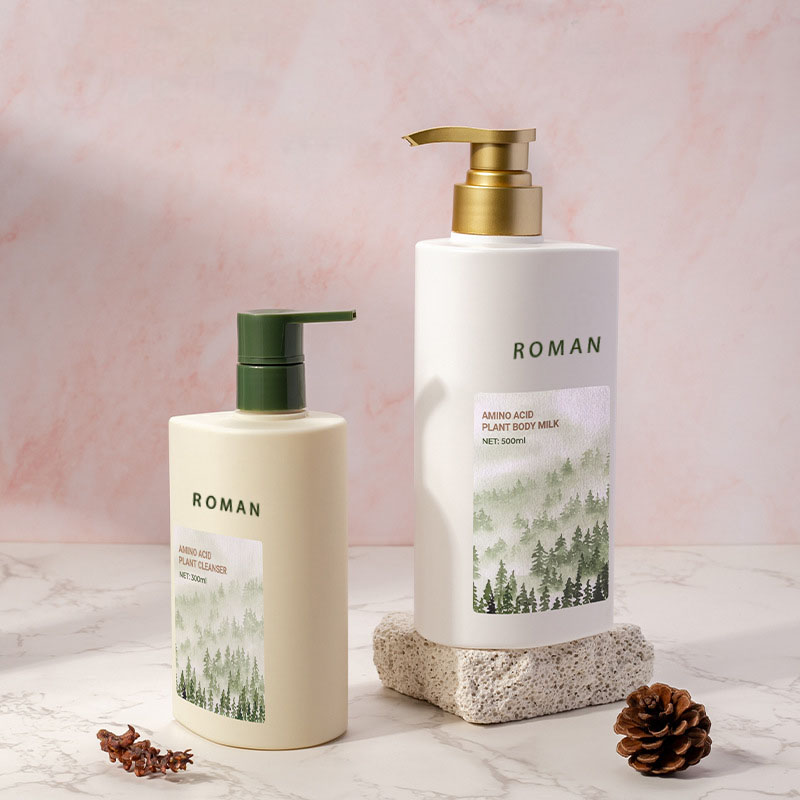 300ml 500ml Plastikowy balsam Oddzielna butelka z prasą Butelka Balsam do rąk Żel do kąpieli Szampon Oddzielna butelka Dozownik mydła