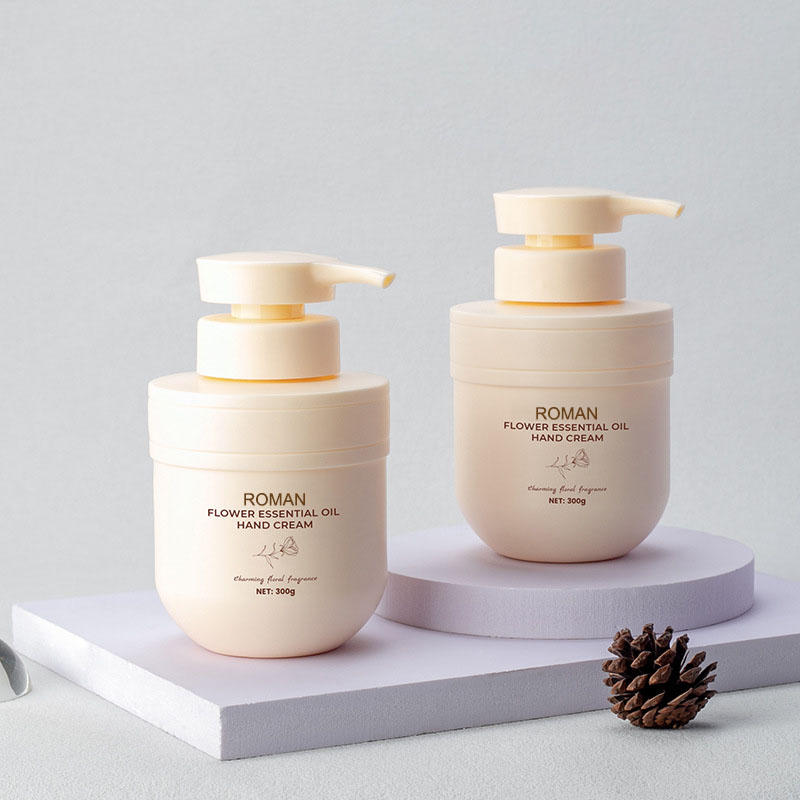 Trwała, pusta plastikowa butelka do mycia ciała PE Opakowanie do pielęgnacji skóry Miękka w dotyku butelka na szampon dla dzieci Butelka na balsam do ciała 300 ml