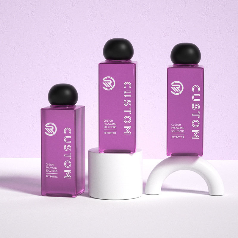 Plastikowe kwadratowe butelki Premium 200 ml 250 ml Przezroczyste, matowe butelki z balsamem kosmetycznym do serum do pielęgnacji skóry Opakowanie Premium z tonerem z zakrętką w kształcie kuli Plastikowe kwadratowe butelki Premium 200 ml 250 ml Przezroczyste, matowe butelki z balsamem kosmetycznym do serum do pielęgnacji skóry Opakowanie Premium z tonerem z zakrętką w kształcie kuli