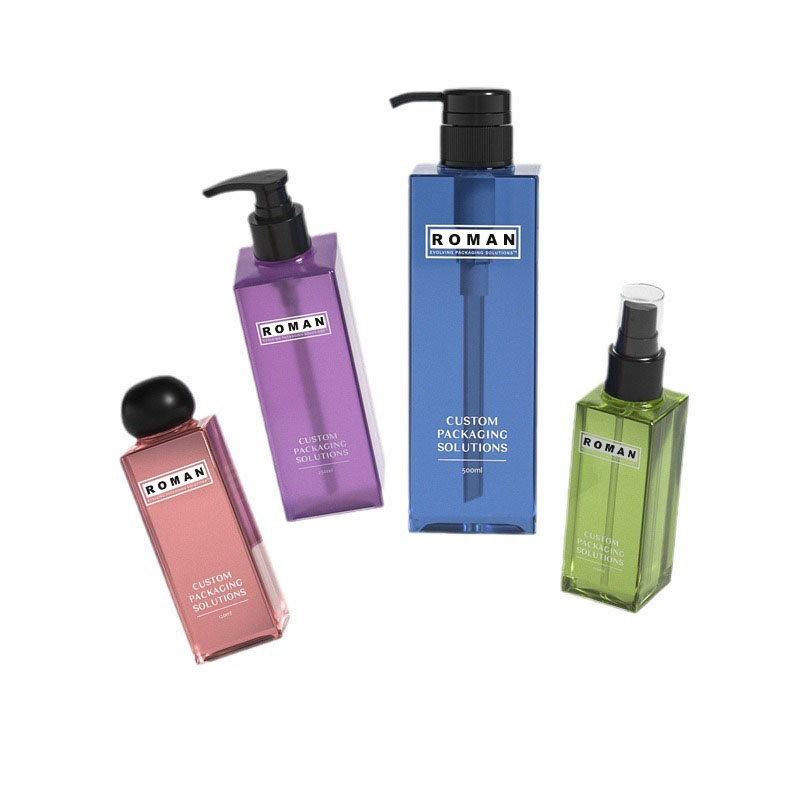 Plastikowe kwadratowe butelki Premium 200 ml 250 ml Przezroczyste, matowe butelki z balsamem kosmetycznym do serum do pielęgnacji skóry Opakowanie Premium z tonerem z zakrętką w kształcie kuli Plastikowe kwadratowe butelki Premium 200 ml 250 ml Przezroczyste, matowe butelki z balsamem kosmetycznym do serum do pielęgnacji skóry Opakowanie Premium z tonerem z zakrętką w kształcie kuli