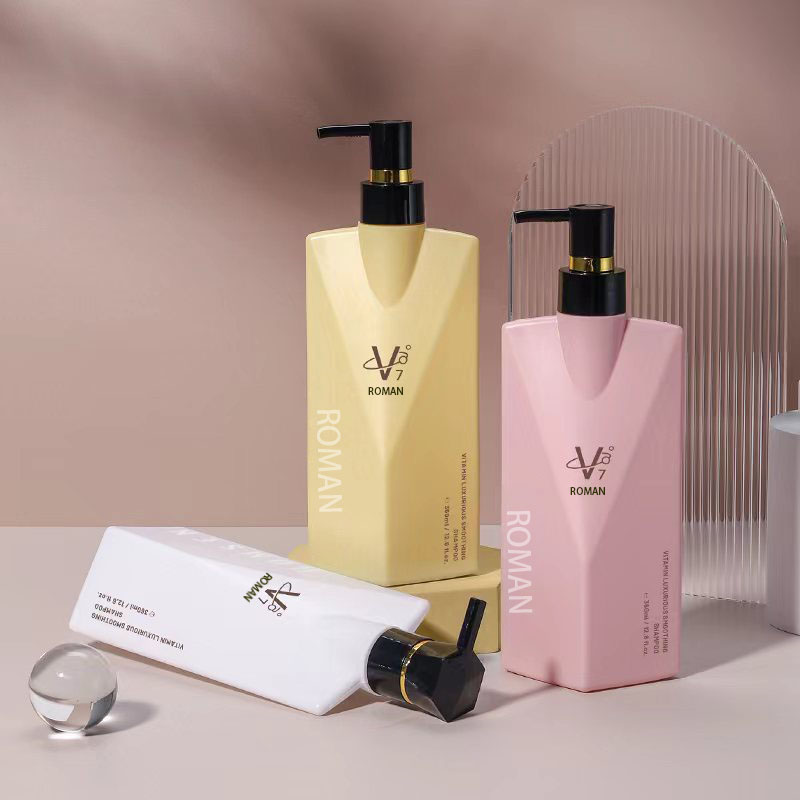 Premium wielokrotnego napełniania puste zagęszczone 350ml plastikowa pompka szampon i odżywka butelki z dozownikiem opakowania do pielęgnacji skóry na krem do twarzy Premium wielokrotnego napełniania puste zagęszczone 350ml plastikowa pompka szampon i odżywka butelki z dozownikiem opakowania do pielęgnacji skóry na krem do twarzy