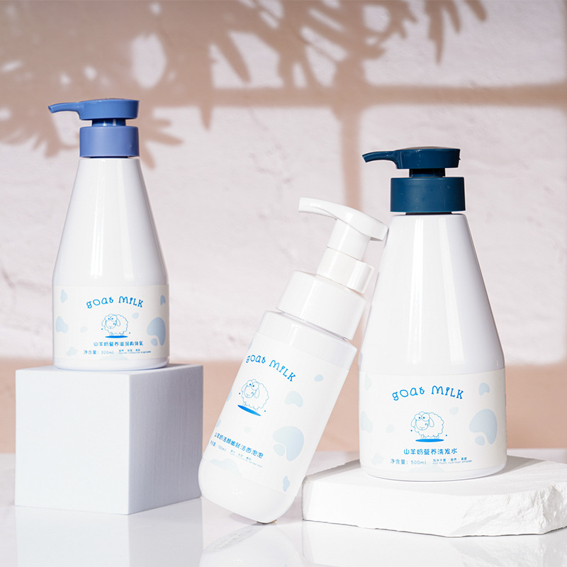 Private Label 300ml 500ml Pure White PET Butelka z tworzywa sztucznego Krem wybielający Nawilżający balsam mleczny z pompką do balsamu Private Label 300ml 500ml Pure White PET Butelka z tworzywa sztucznego Krem wybielający Nawilżający balsam mleczny z pompką do balsamu