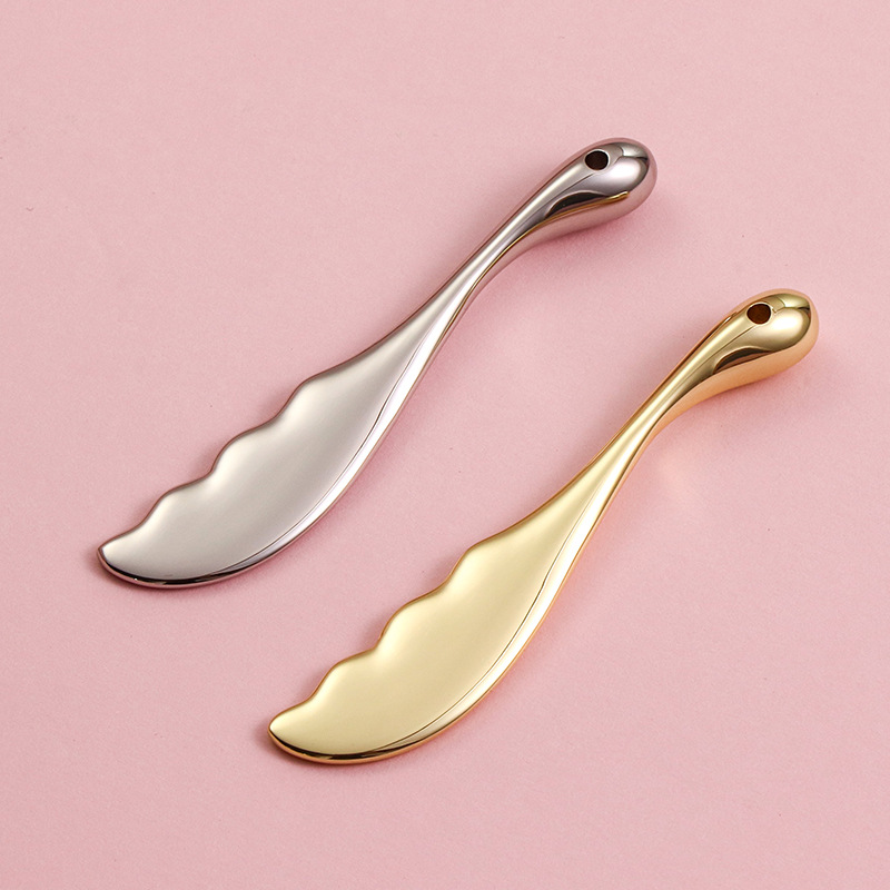 Mini Guasha Ręczne narzędzia kosmetyczne Przenośny krem ​​pod oczy do masażu w sztyfcie