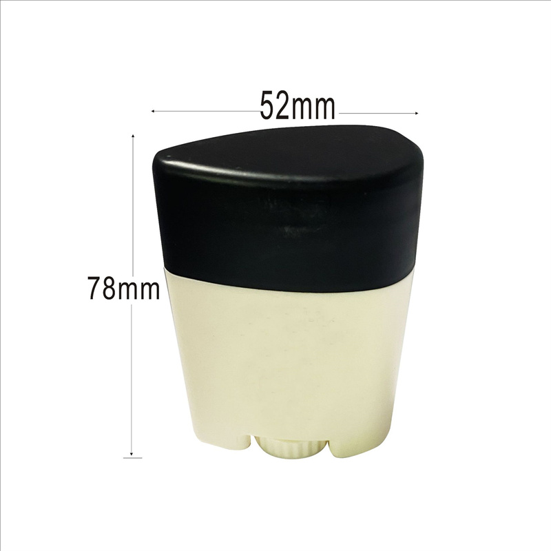 Plastikowy pojemnik z naklejkami na dezodorant z recyklingu na balsam do ciała Plastikowy pojemnik z naklejkami na dezodorant z recyklingu na balsam do ciała