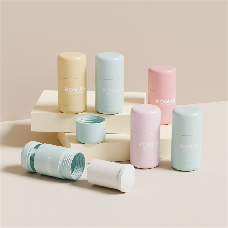 Pielęgnacja skóry Pusty 30g 50g plastikowy pojemnik na dezodorant w sztyfcie z napełnioną butelką
