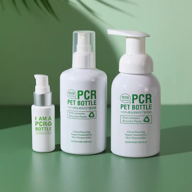 Jaka jest różnica między butelką kosmetyczną PCR a butelką kosmetyczną rPET?